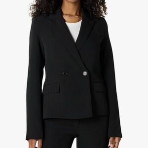 The Drop Jones Classic Slim Two Button Blazer Size L Black‎ NWT